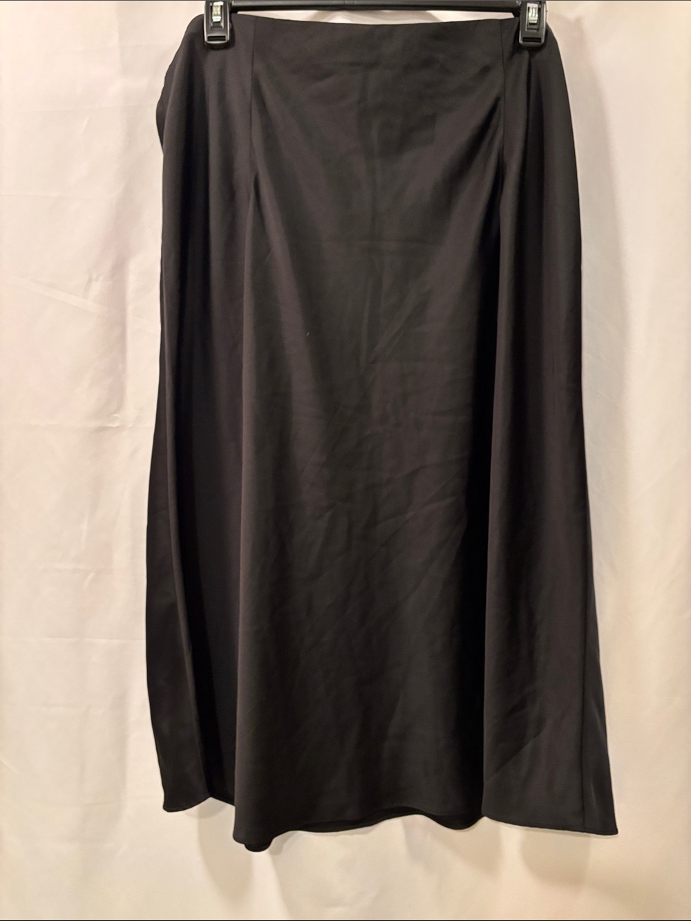 J. Crew Black Color Women's Slip-Style Skirt - 2x